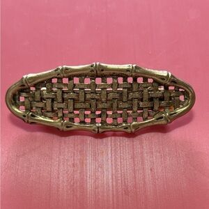 Gold Barrette NWT